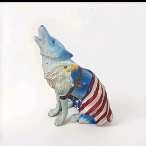 American Wolf Tribal Spirit from Westland Giftware Call Of The Wolf Collection